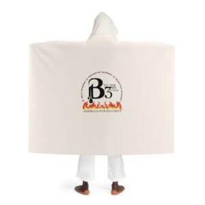 Cozy Hooded Fleece Blanket, Soft Sherpa Throw for Lounging, Gift for Home Decor, Winter Warmth, Blanket Hoodie